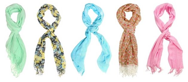 Spring and Summer Scarves