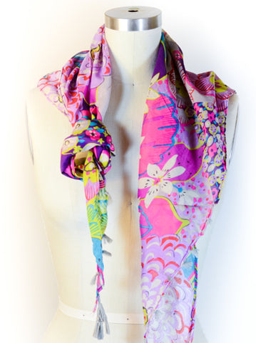 fendi rose scarf 2