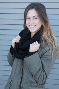 black scarf