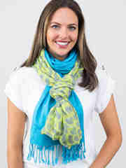 double scarf loop knot
