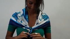 Step 3 How to tie a Cape Wrap
