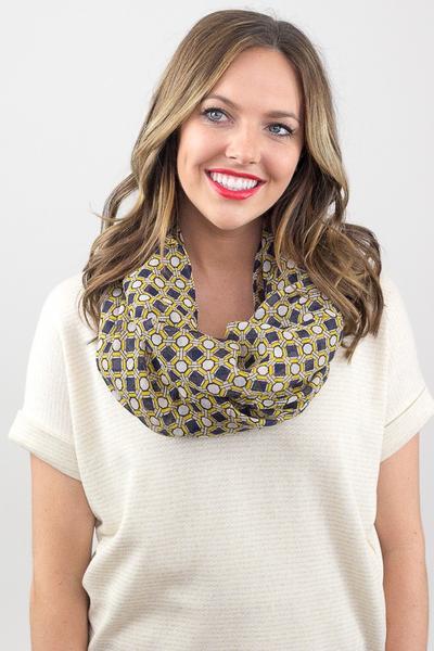 print infinity scarf