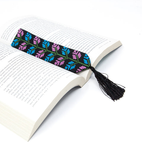 Tight Knit Syria embroidered bookmark