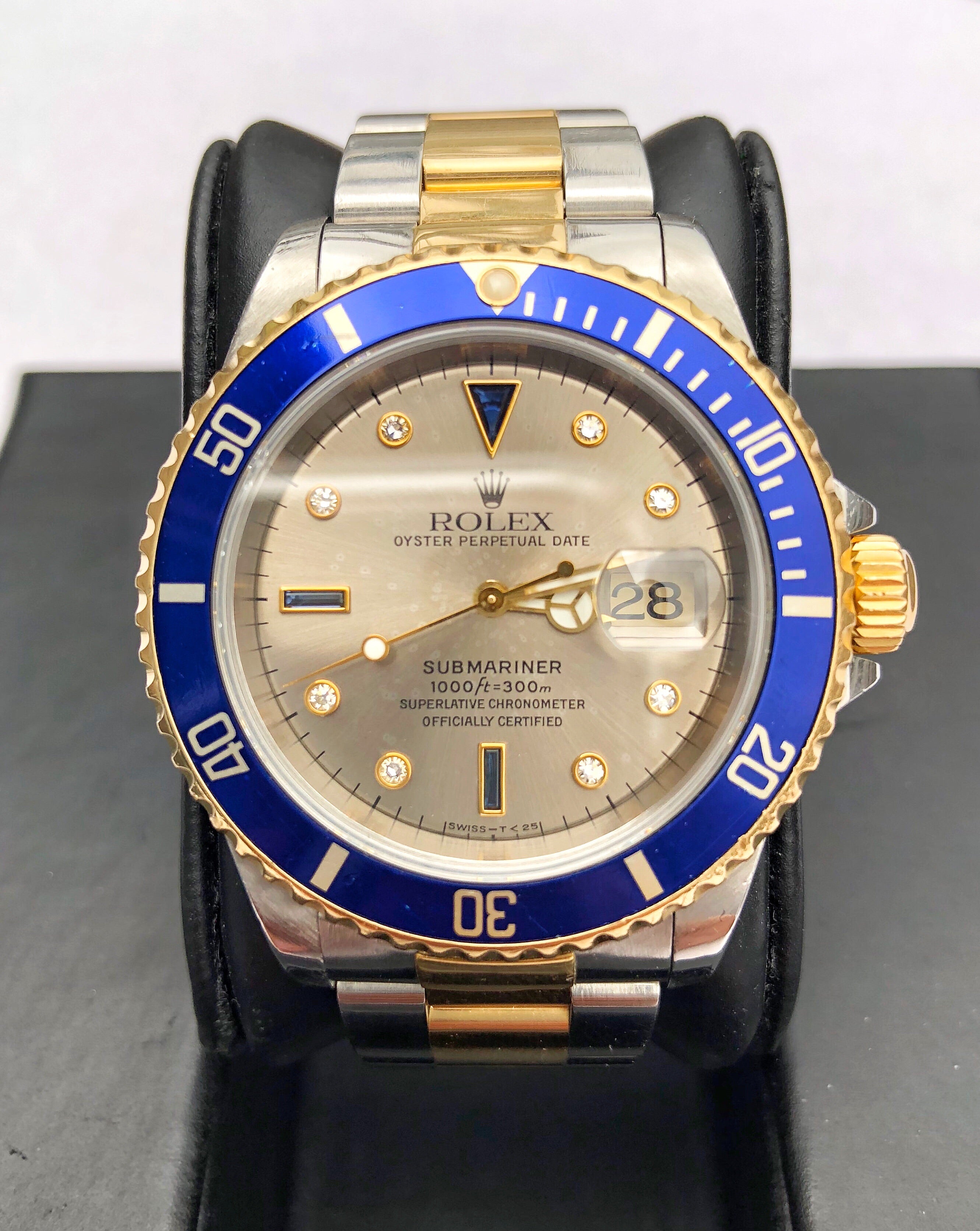 rolex submariner 16613 two tone