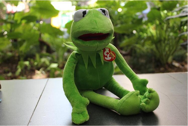 Cute Frog Plush Kermit Plushie Stuffed Toy