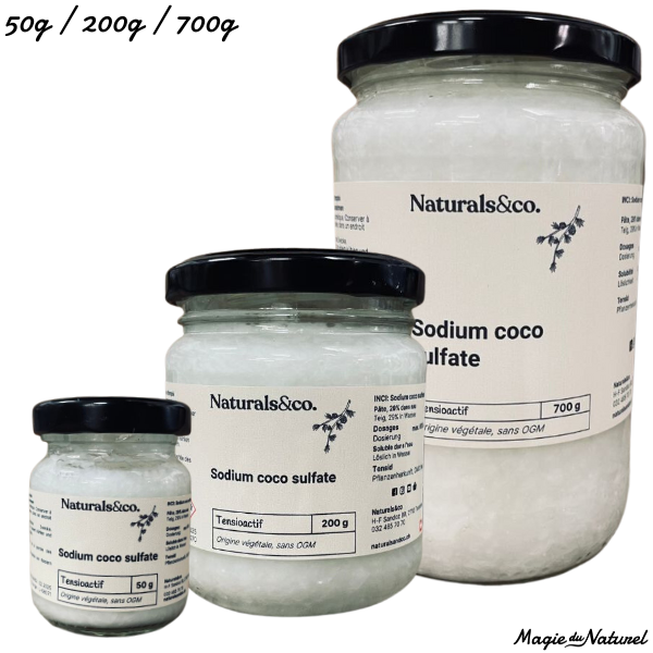 Sodium coco sulfate pâte (SCS) | Tensioactif | Naturals&co