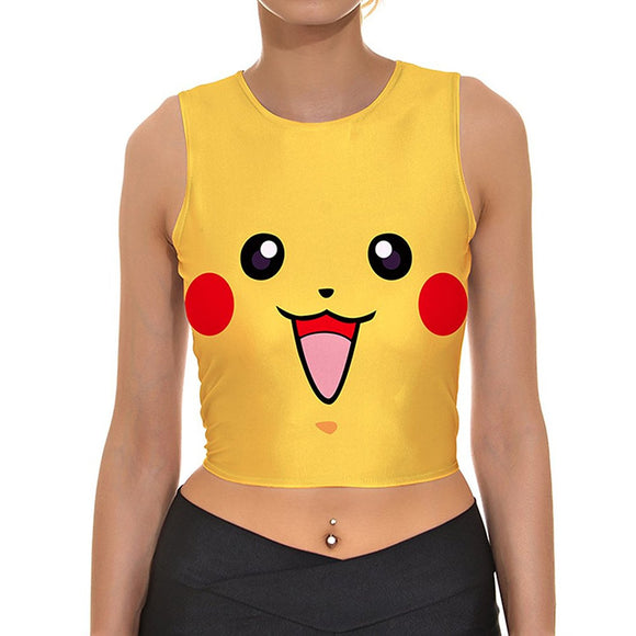 parfum hoffelijkheid Aangepaste Pokemon Women Vest Tee Shirt Cosplay Party Medium – Brandline