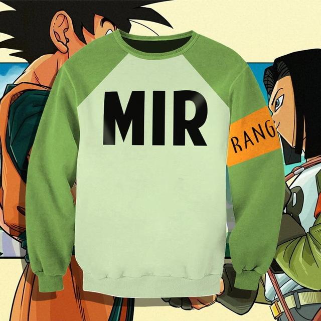 Android 17 Sweatshirt Hoodie T Shirt Ranger Mir Dragon Ball Super Shopigear - roblox android 17 shirt