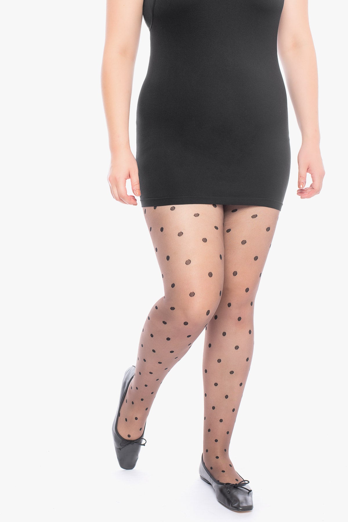 KARLY fine fishnet tights