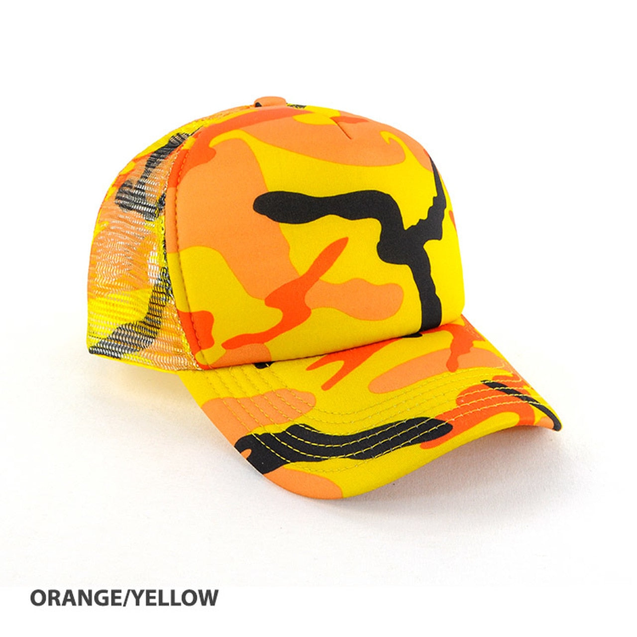 Grace Collection Camouflage Trucker Cap 