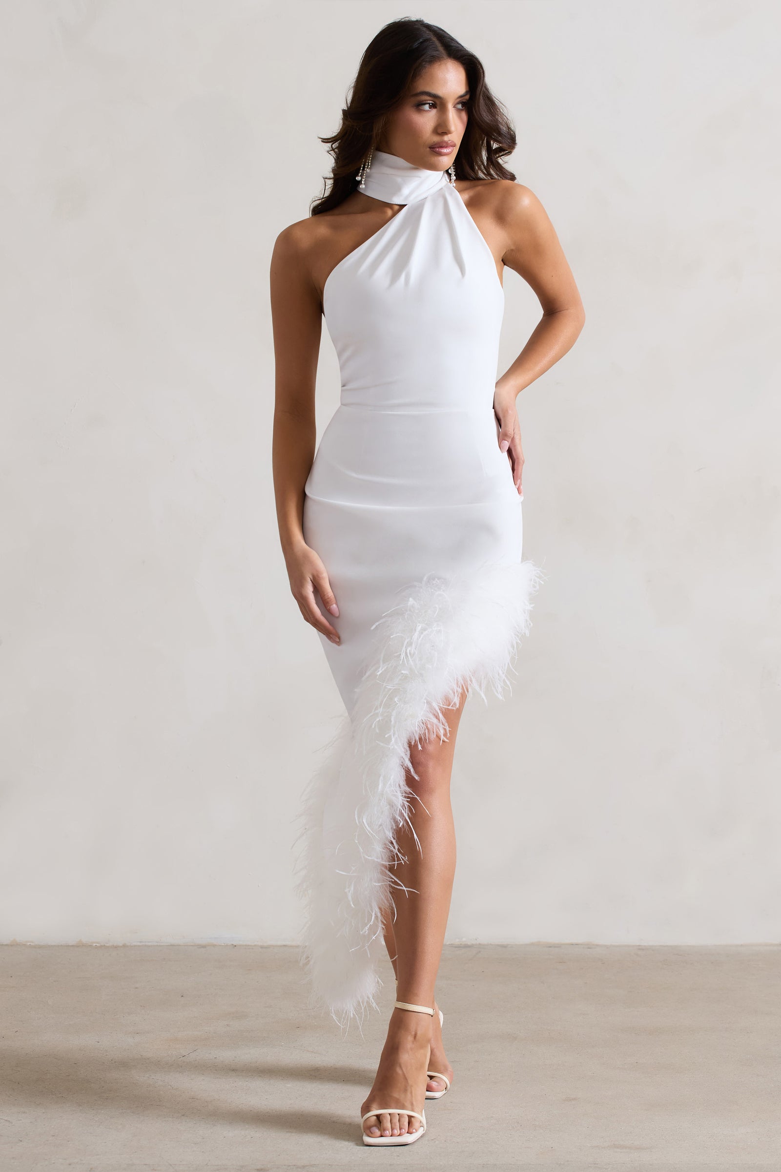 Dresses The White Dress – Club L London - UK