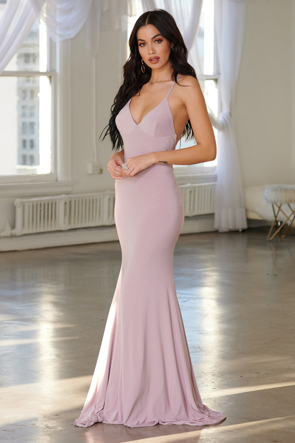 mauve maxi dress uk