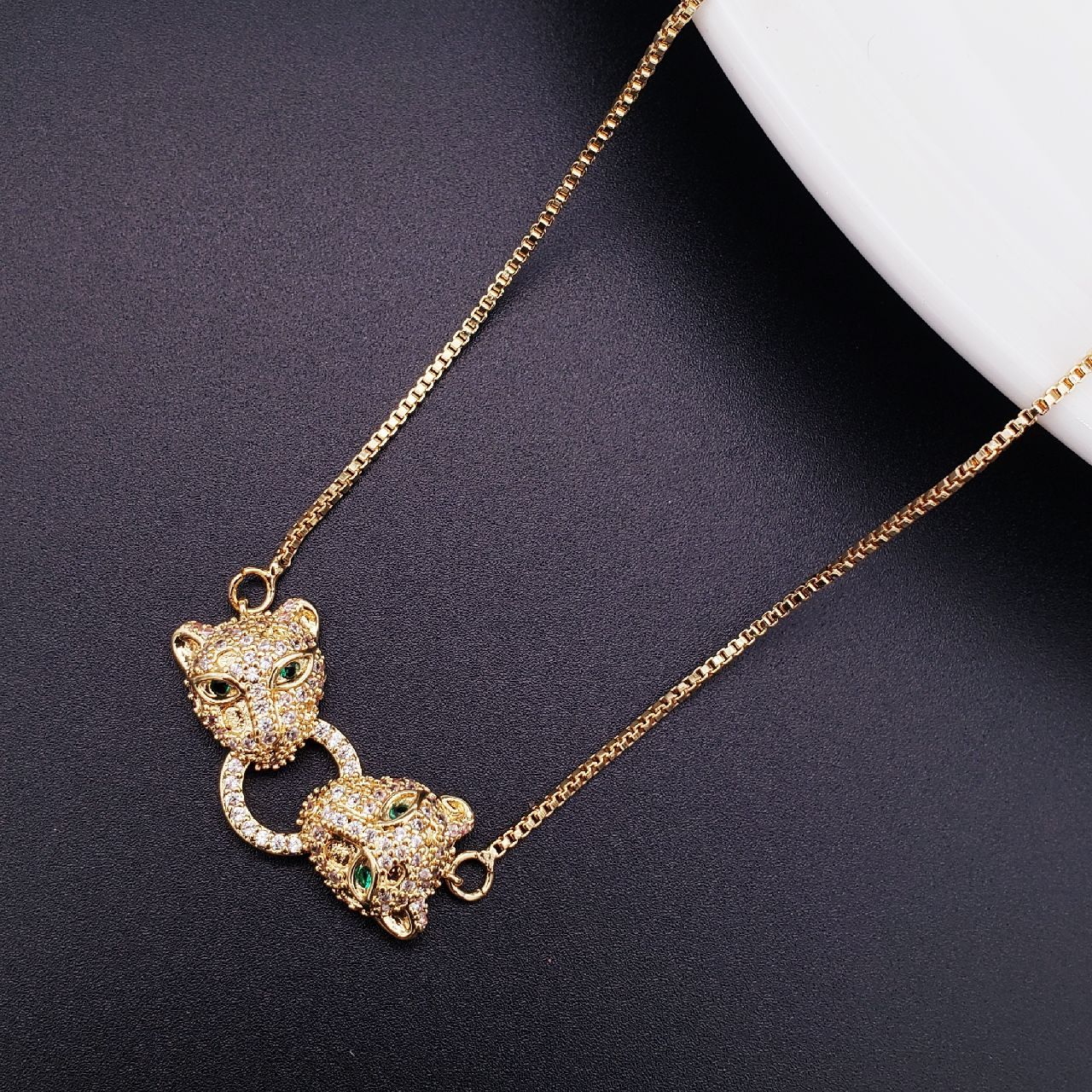 panther diamond necklace