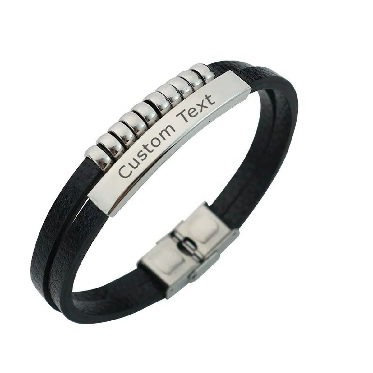 Personalised Bracelet For Men  Mens Bracelets  Personalised Gift Fo   Alep Jewellery