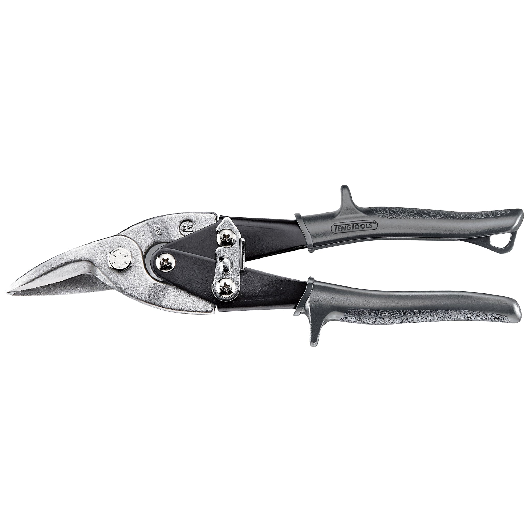 Teng Tools Aviation Tin Snip Pliers Range - Straight/Left 7 Inch