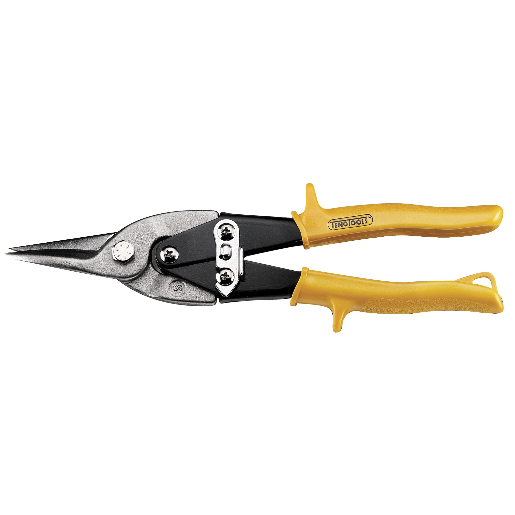 Teng Tools Aviation Tin Snip Pliers Range - Straight / Long Cut 11 Inch