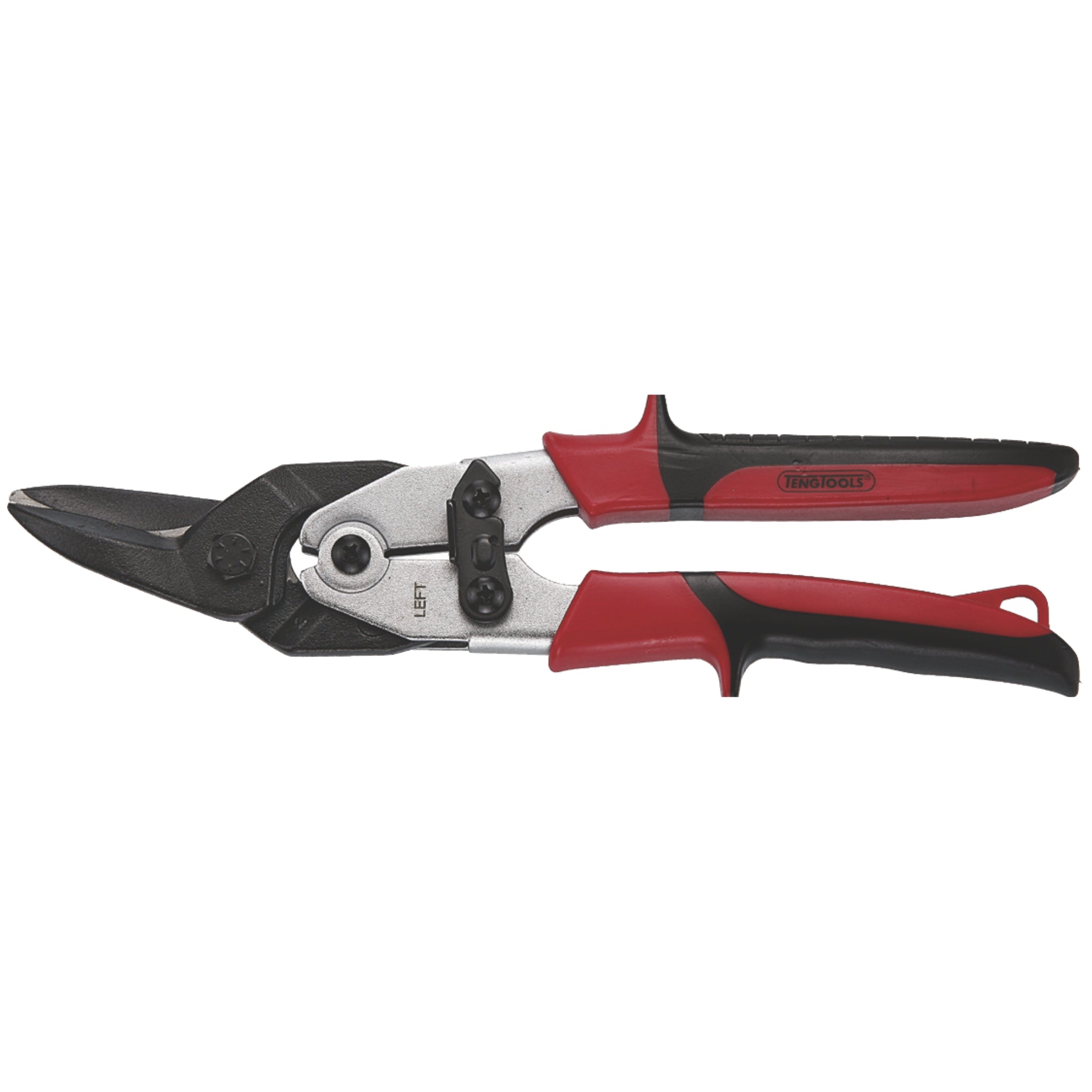 Teng Tools Aviation Tin Snip Pliers Range - Offset Straight / Left 10 Inch