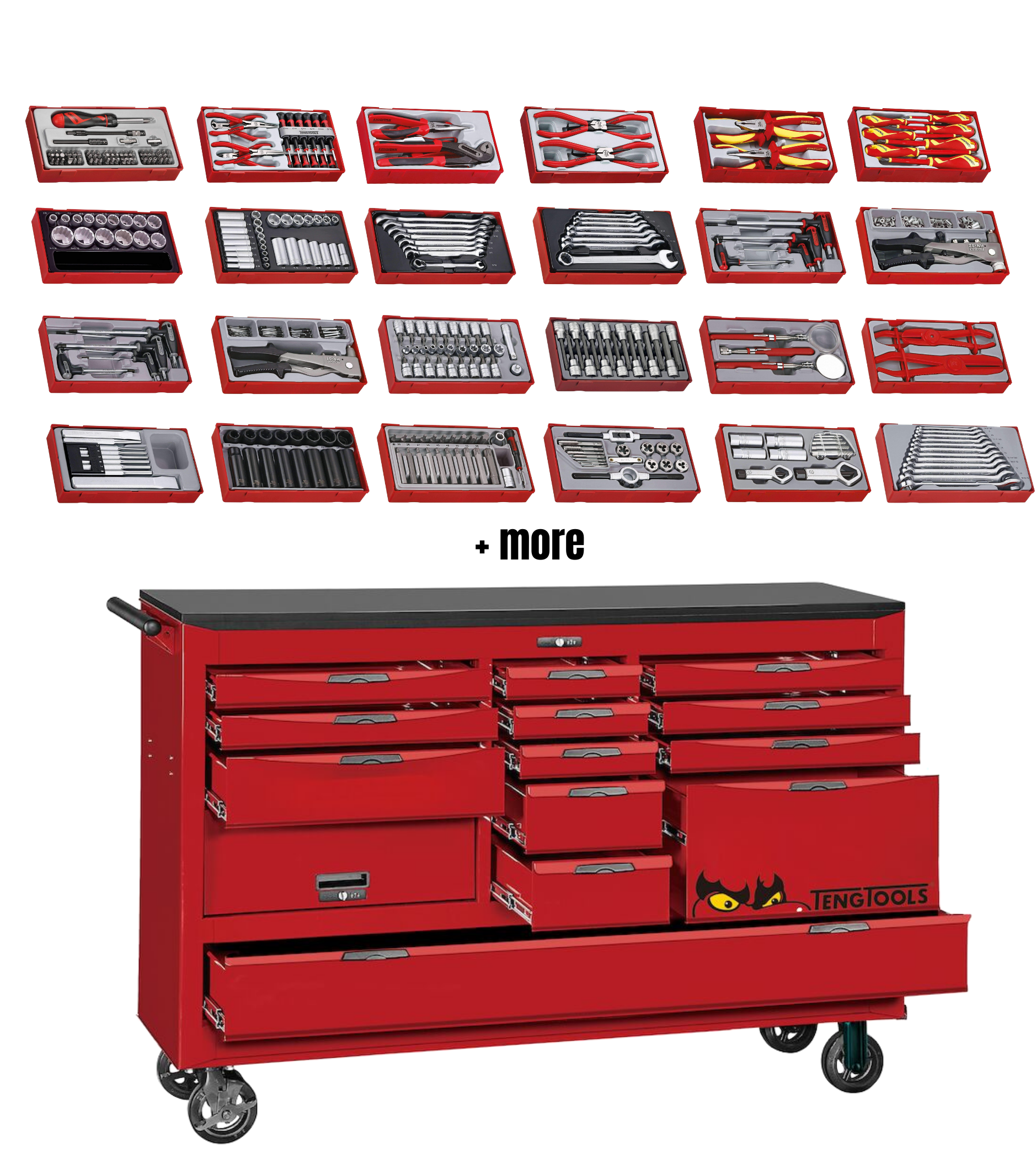 COFFRET A OUTILS US CARRE 3/8 US TENG TOOLS OUTILS MONTAGE HARLEY PRIX  REDUIT 