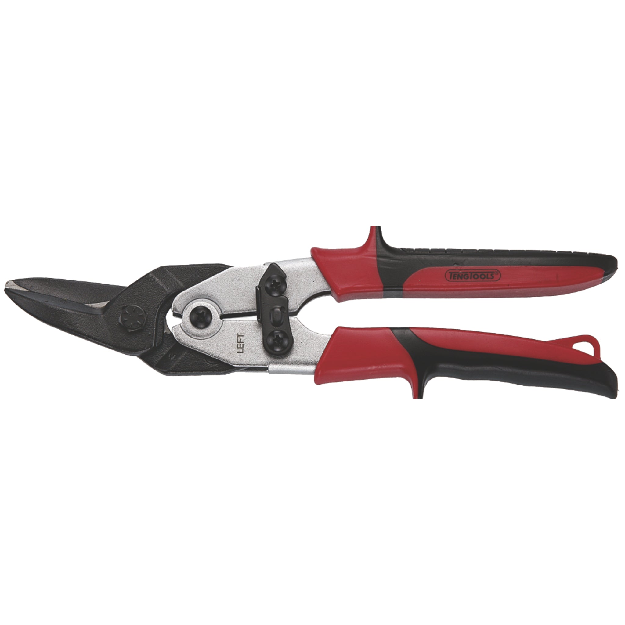 Teng Tools Aviation Tin Snip Pliers Range - Offset Straight / Right 10 Inch