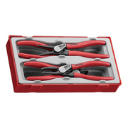 Bandeja de herramientas para alicates de clip circular de 4 piezas Teng Tools - TT474-7E