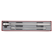 Teng Tools 2 Piece 3/4 Inch Drive Extendable Ratchet & Accessories Set - TTX3402E