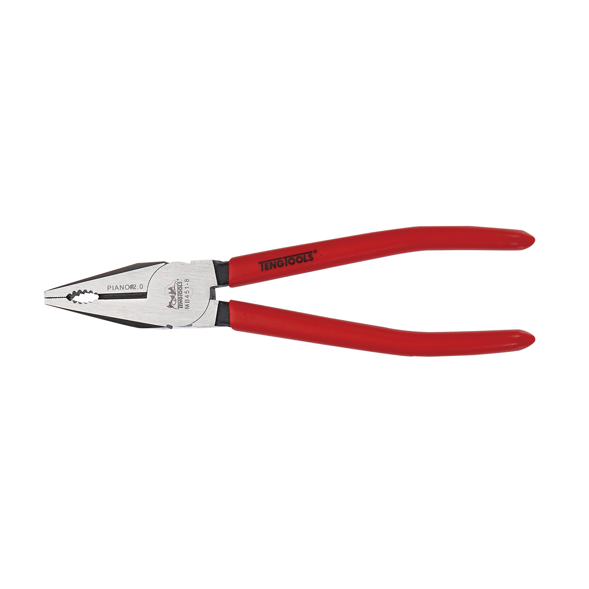 Teng Tools Combination Pliers With Dipped Vinyl Handles - 6