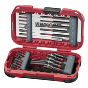 Teng Tools 27 Piece 1/4 Inch Hex Drive Philips, Torx, Hex Impact Bits and Accessories Set - TBBSI27