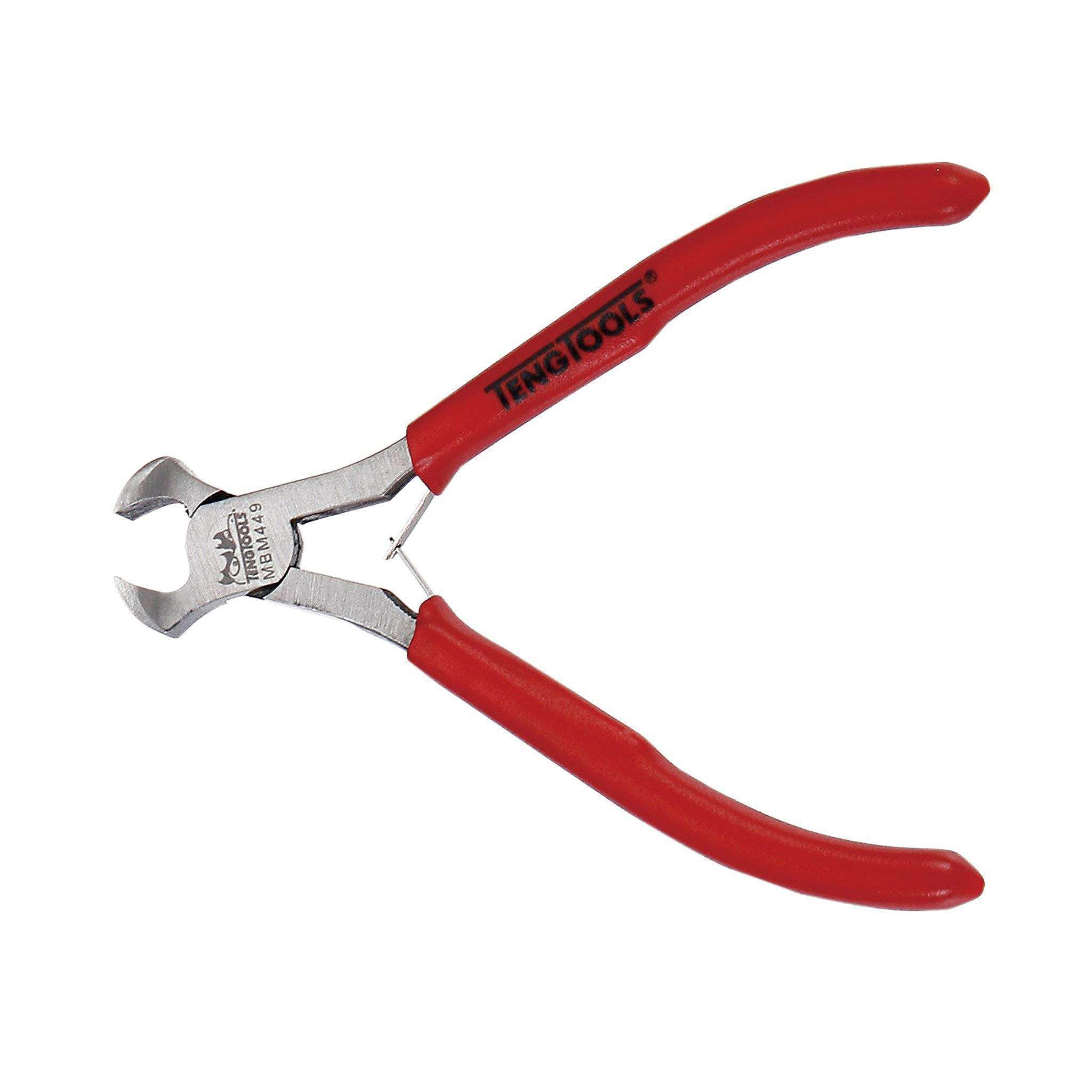 Teng Tools 4.5 Inch Precision Mini End Cutting Pliers / Nippers - MBM449