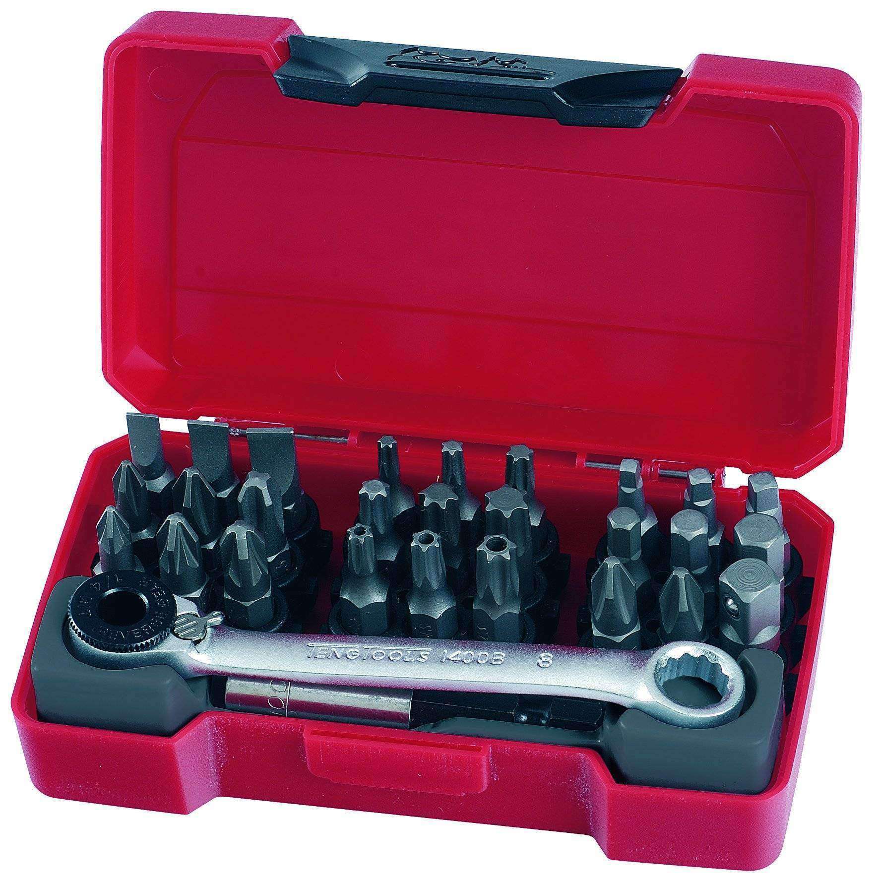 Teng Tools 29 Piece Bits Box - TM029