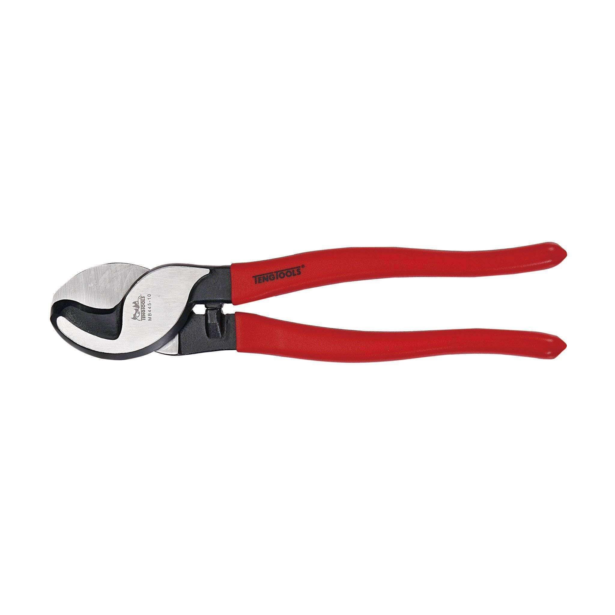 Teng Tools 10 Inch Heavy Duty Cable Cutters For Cutting Copper & Aluminum Electric Cable - MB445-10