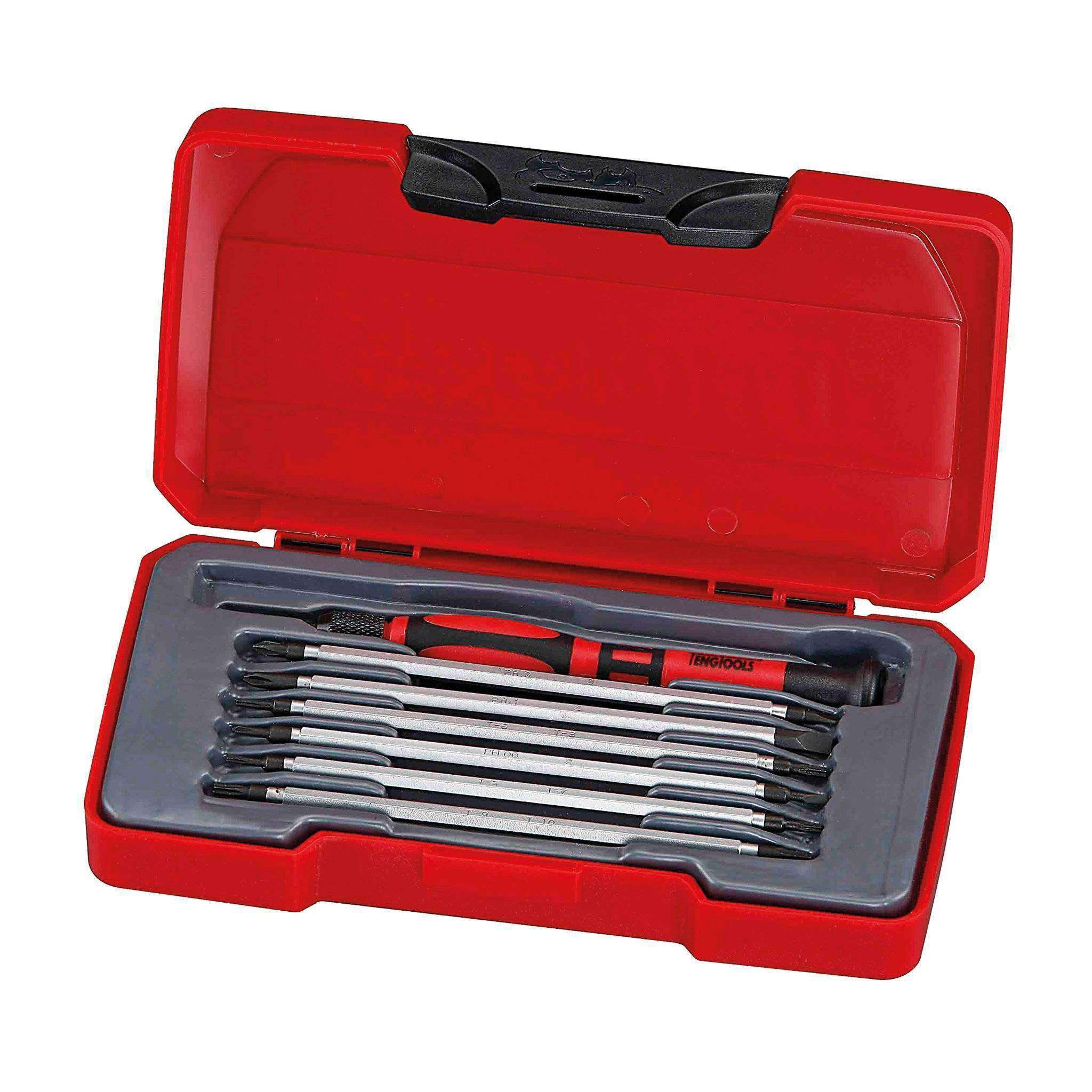 Teng Tools 8 Piece Mini Screwdriver Set - TM708