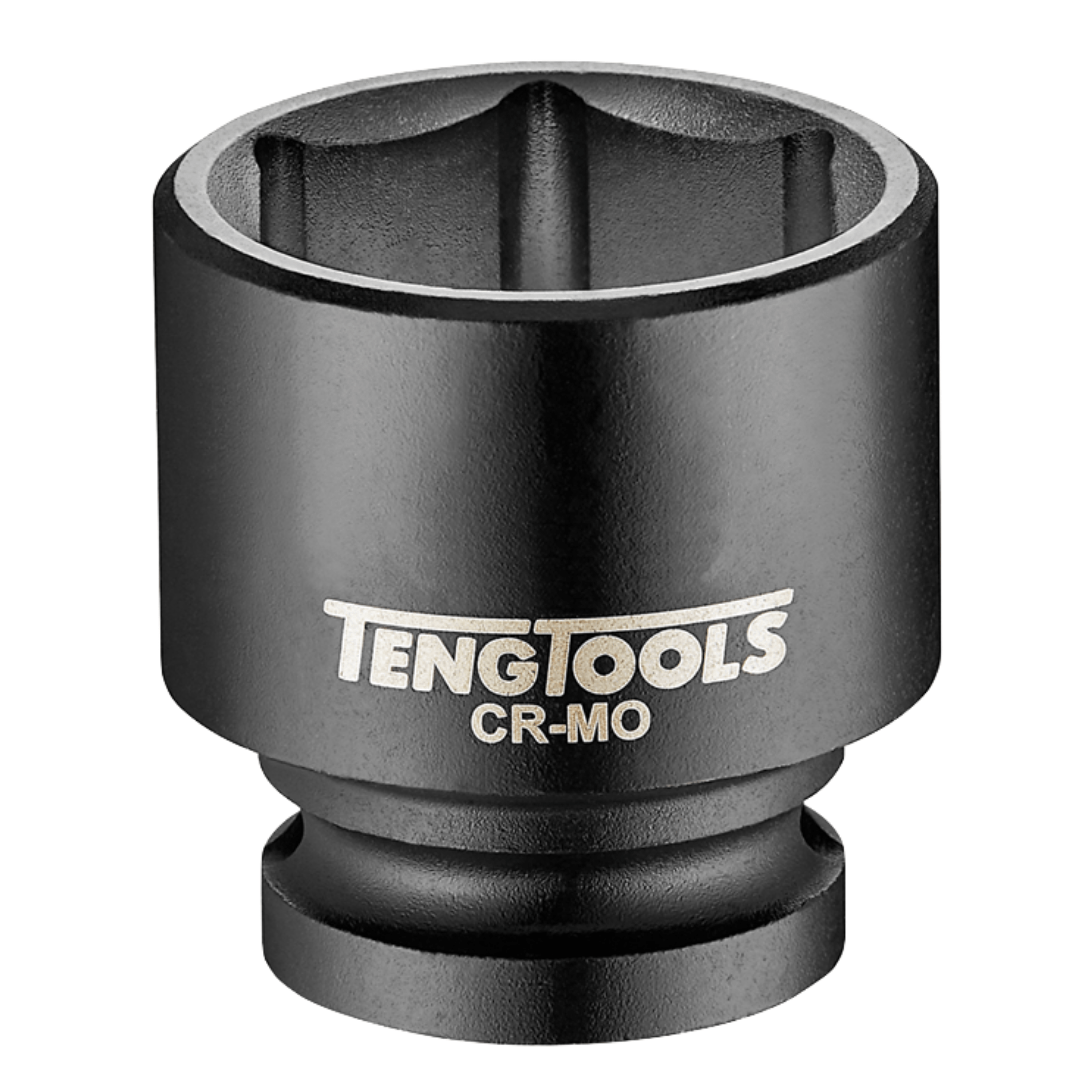 Teng Tools 1-1/2 Inch Drive 6 Point Metric Shallow Chrome Molybdenum Impact Sockets - 60mm