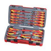 Teng Tools 18 Piece Pliers And Screwdriver 1000 Volt Tool Set - TV18N