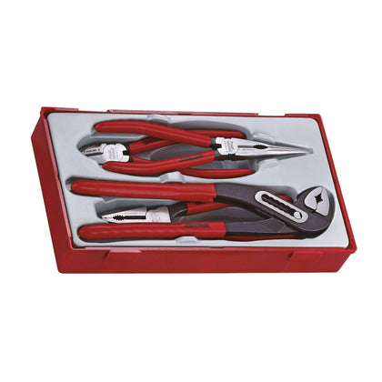 Teng Tools - 4 Piece Mega Bite Pliers Set - TEN-O-TT440 - Teng Tools USA