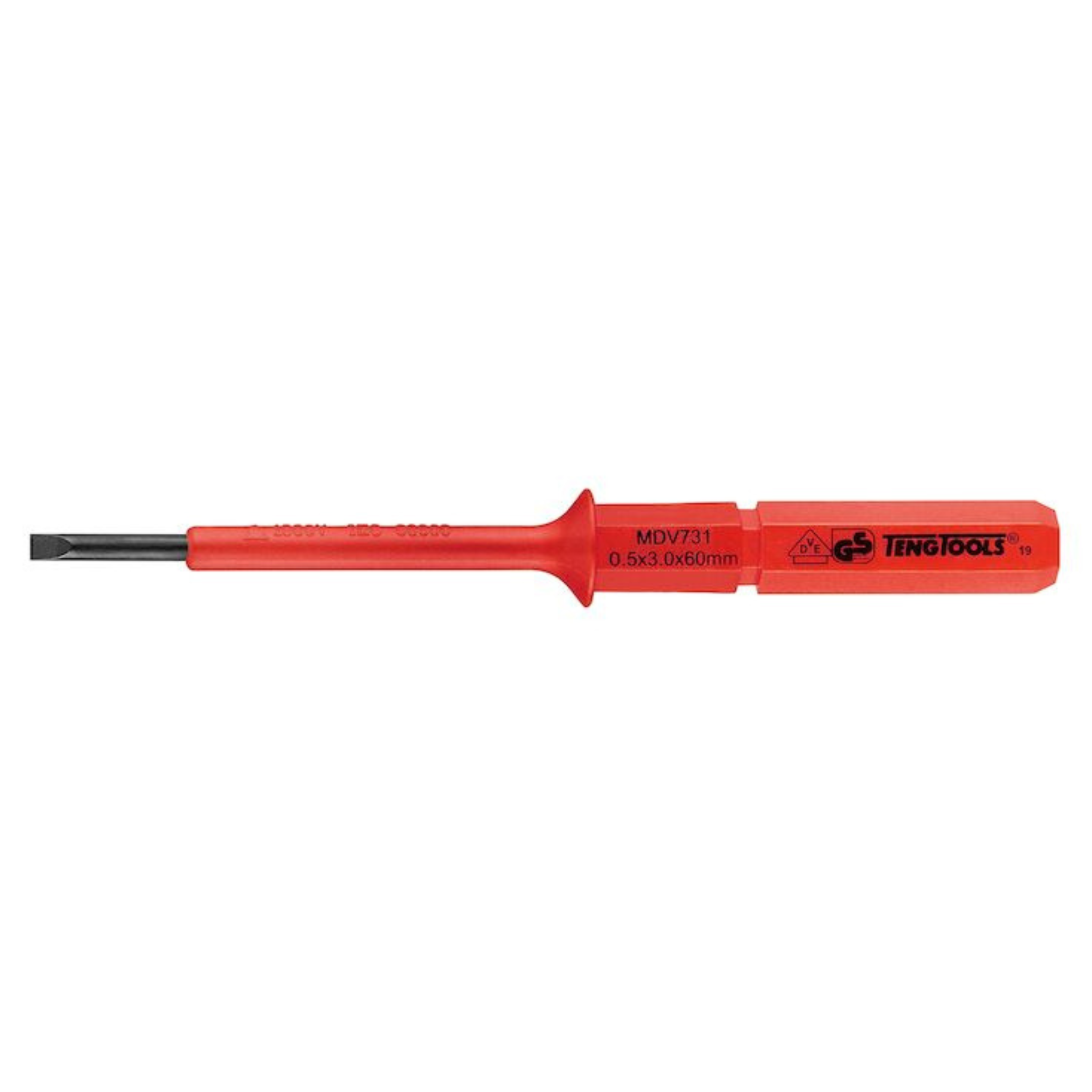 Teng Tools 1000 Volt Insulated Interchangeable Screwdriver Blades - 5.5mm Slotted