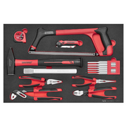 Teng Tools TTEPS15 - Juego de herramientas de reparación de servicio general para bricolaje y mecánica de automóviles y garaje (15 piezas)