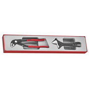 Teng Tools Lot de 2 pinces pour pompe à eau à réglage rapide de 25,4 cm et clé à molette Alligator de 20,3 cm - TTXMB02