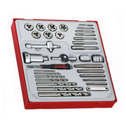 Teng Tools Juego de machos y terrajas de 34 piezas - TTDTD34 