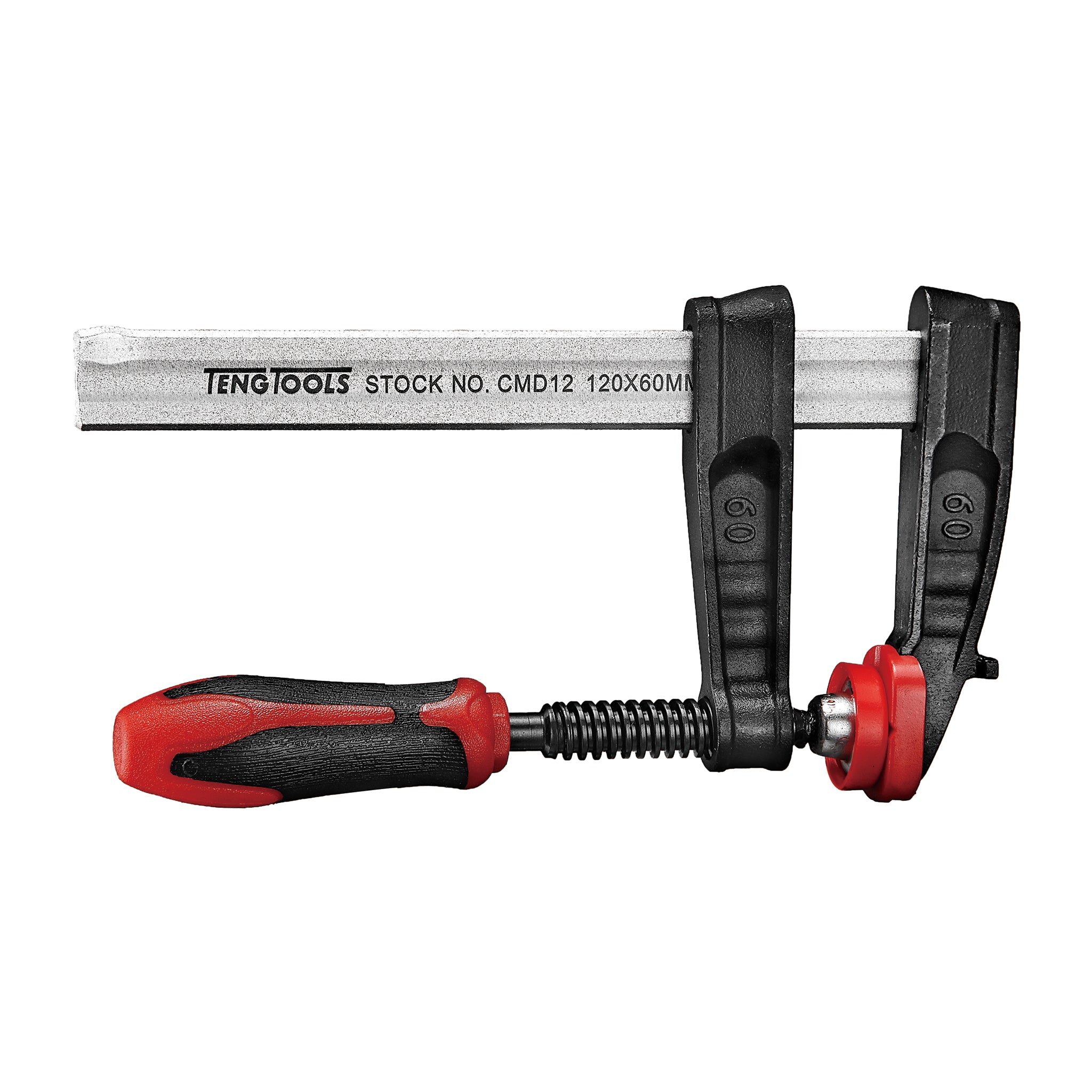 Teng Tools F-Clamps With Bi Material Handles - 120x60MM
