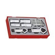 Teng Tools 11 Piece Nut Splitter, Stud & Screw Extractor Set - TTSN11