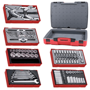 Teng Tools 104 Piece SAE Wrench, Socket, Tap & Die & Puller Kit - TC-6T-30