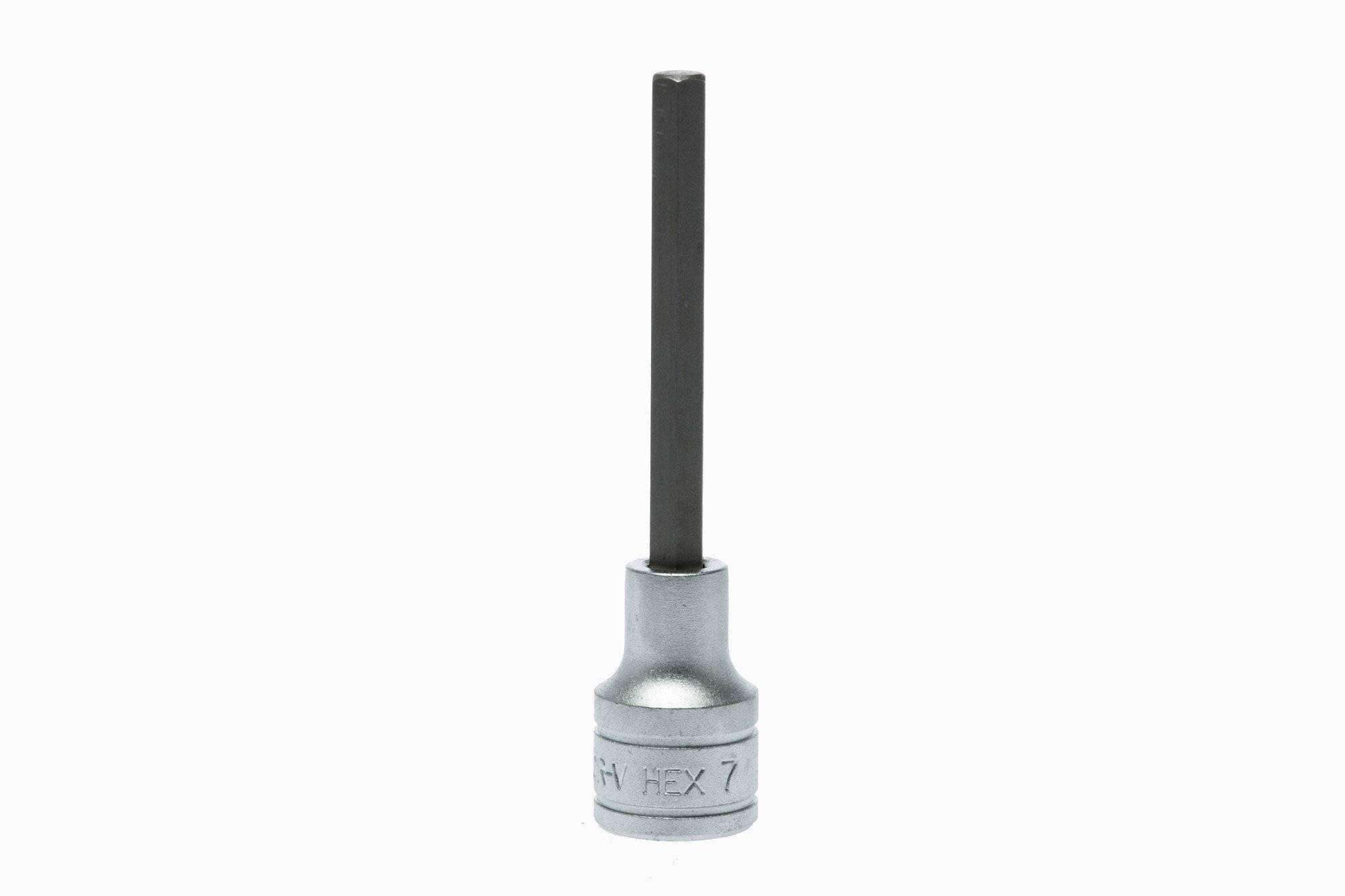Teng Tools 1/2 Inch Drive Metric Hex 3.9 Inch Extra Long Chrome Vanadium Sockets - 10mm