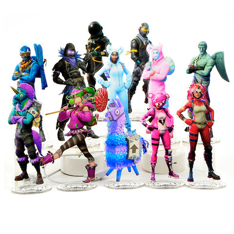 Fortnite Characters Acrylic Stand Action Figures 21cm Toys And - fortnite characters acrylic stand action figures 21cm