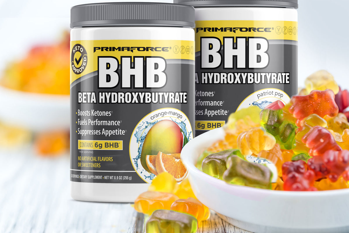 Keto Friendly Bhb Gummy Bears Primaforce Supplements