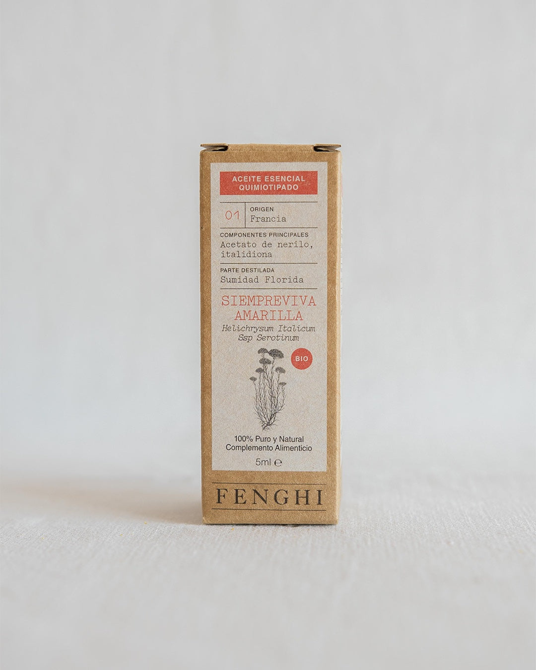 Aceite esencial de siempreviva amarilla BIO | Fenghi