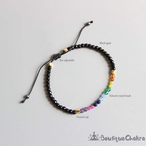 Boutiquechakra Bracelet Tibetain Des 7 Chakras