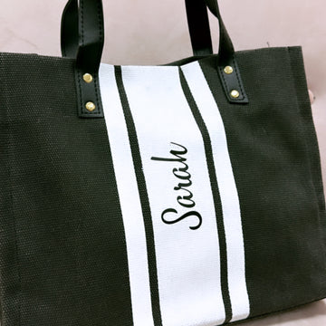 Givvo Canvas Tote Bag For Women, Personalized Tote Bag For