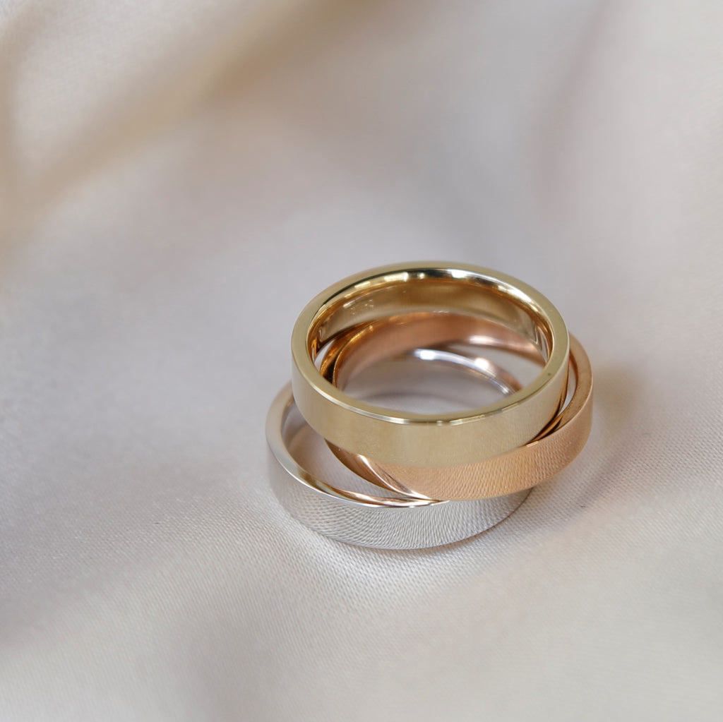 Titanium Wedding Ring Sets | Titanium Wedding Band Sets - Love Wedding Rings  Men - Aliexpress