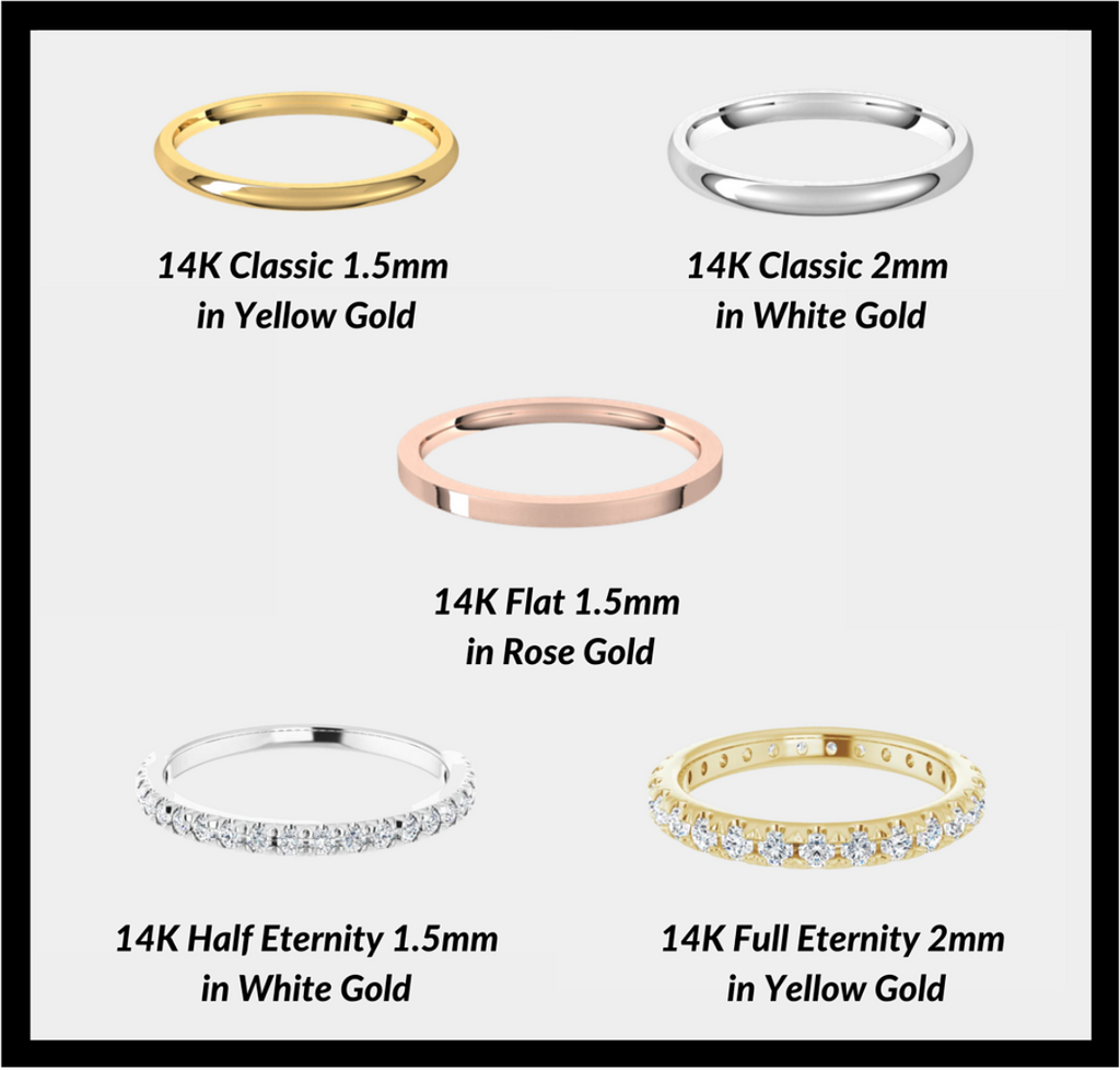 womens wedding bands