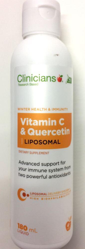 Clinicians Vitamin C & Quercetin Liposomal 180ml38.90 NZD ...